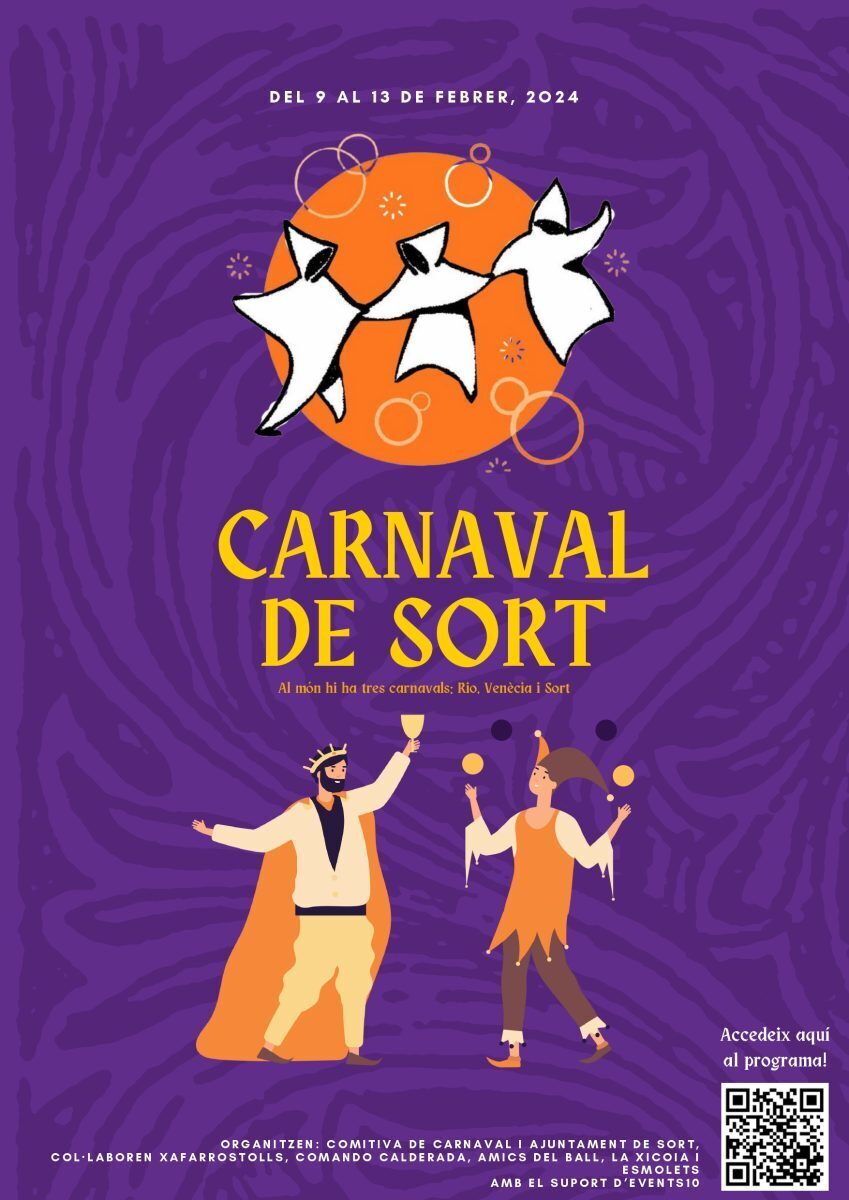 Cartell Carnaval SORT 2024