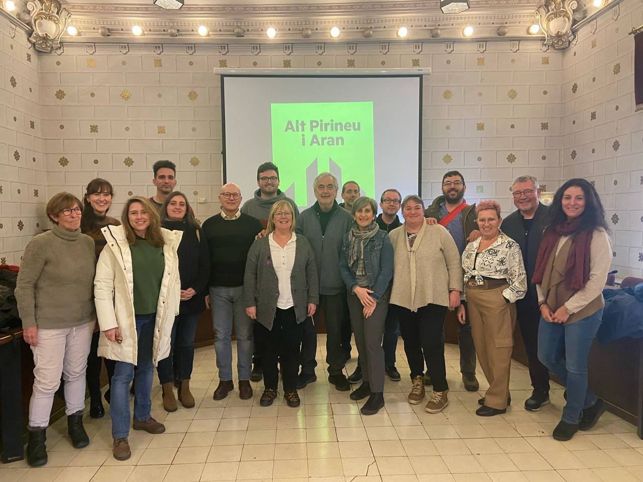 Assistents al Congrés de l'Alt Pirineu i Aran per escollir els candidats a les eleccions europees 2024 (1)