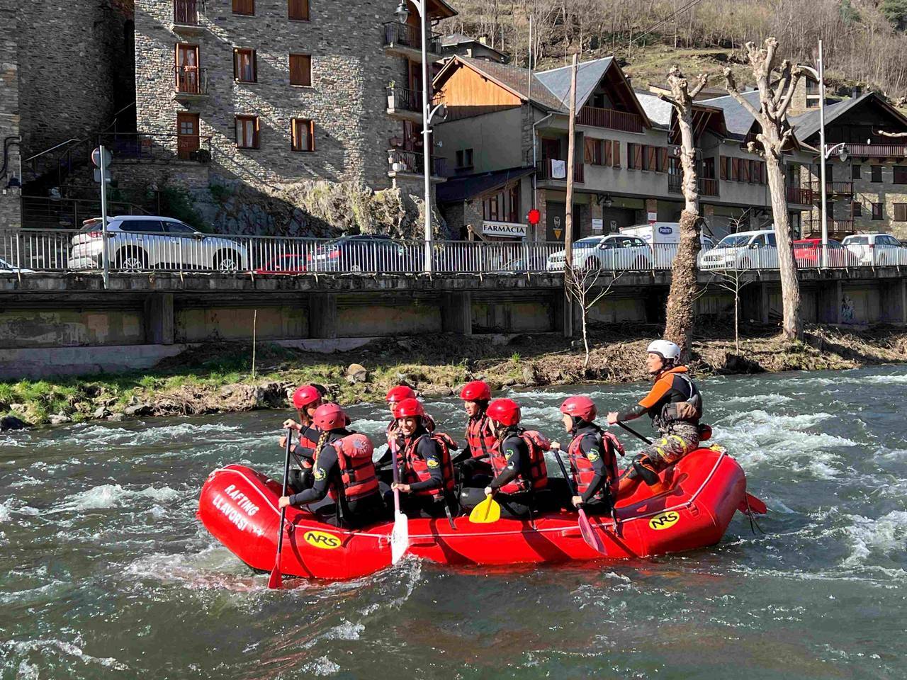Ràfting Llavorsí inici temporada 2024 3