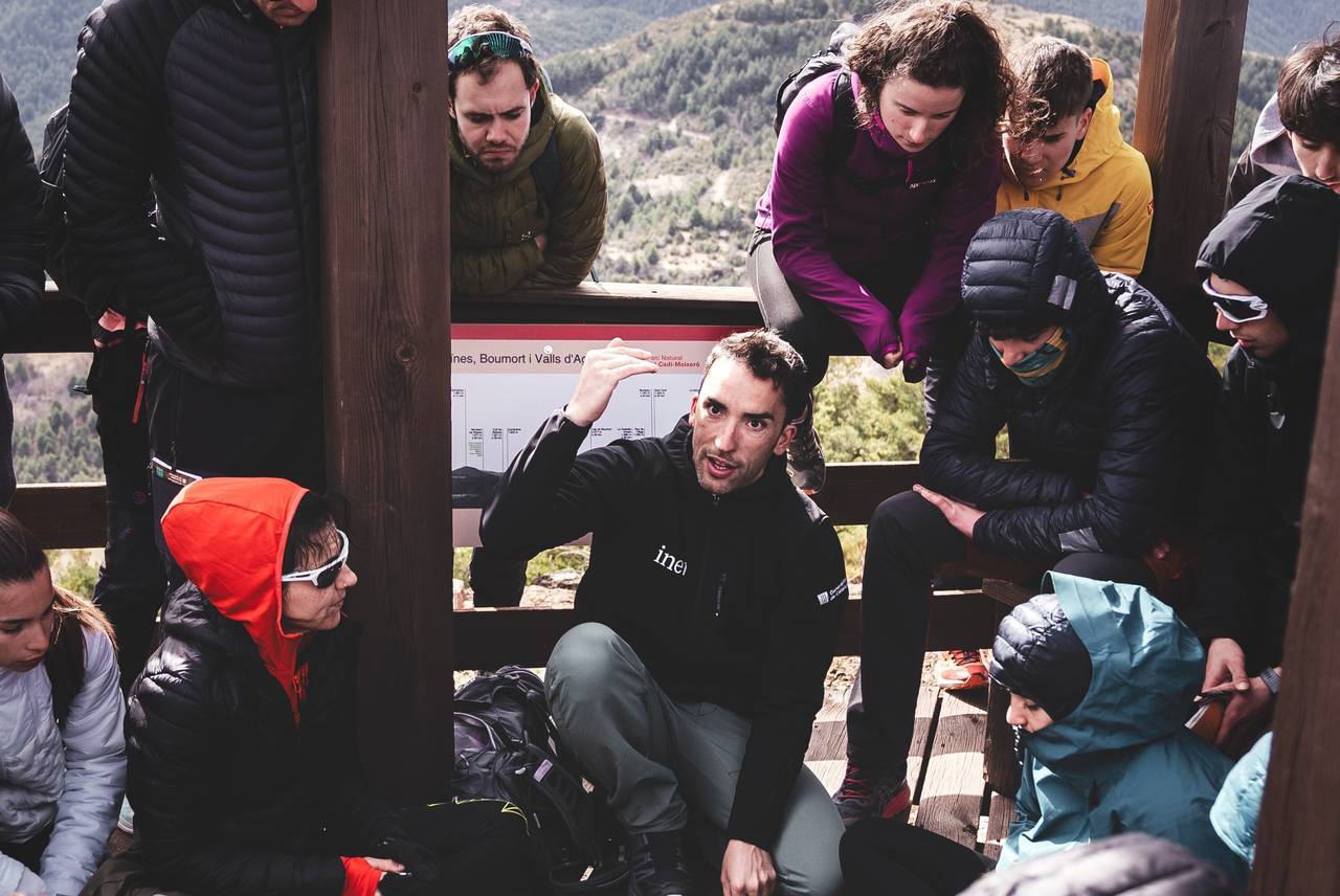 Practiques dels diférents cursos de INEF Pirineus