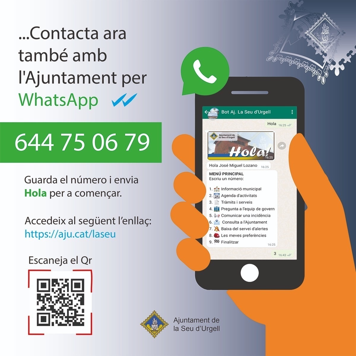 WHASTAPP Ajuntament