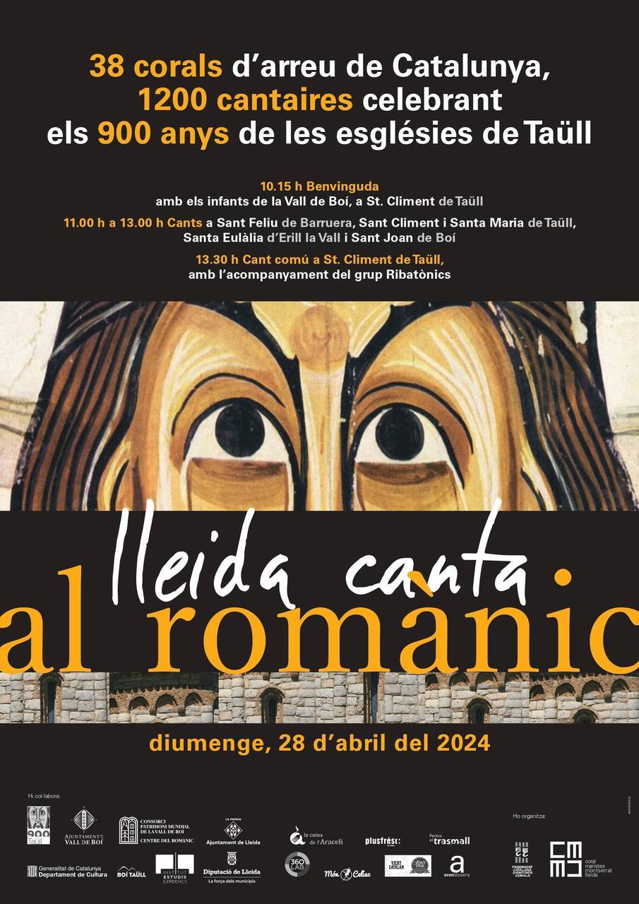 lleida canta al romànic cartell (002)
