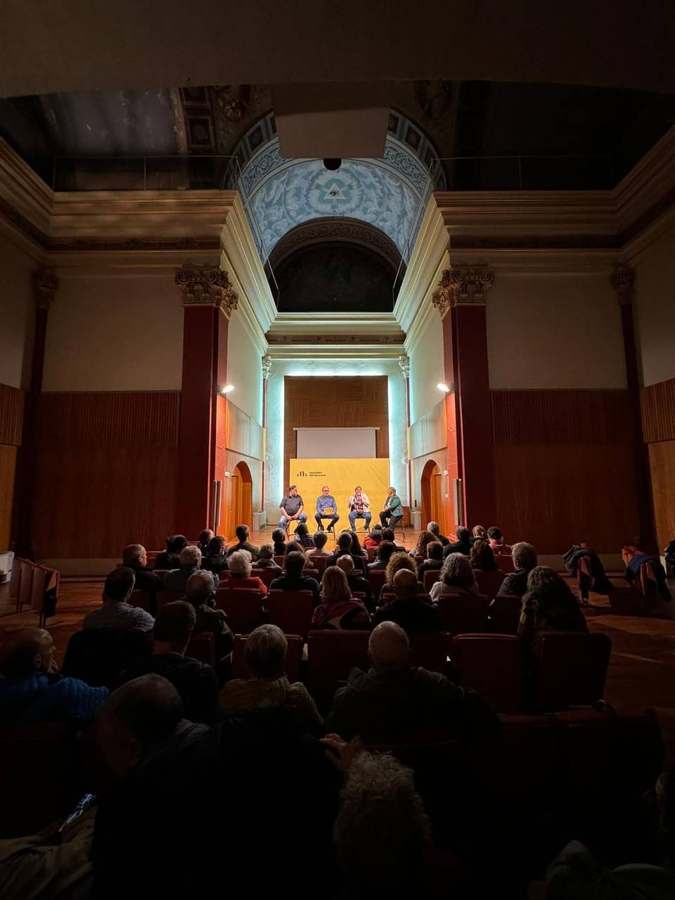 Acte de campanya amb Oriol Junqueras a La Seu d'Urgell (1)
