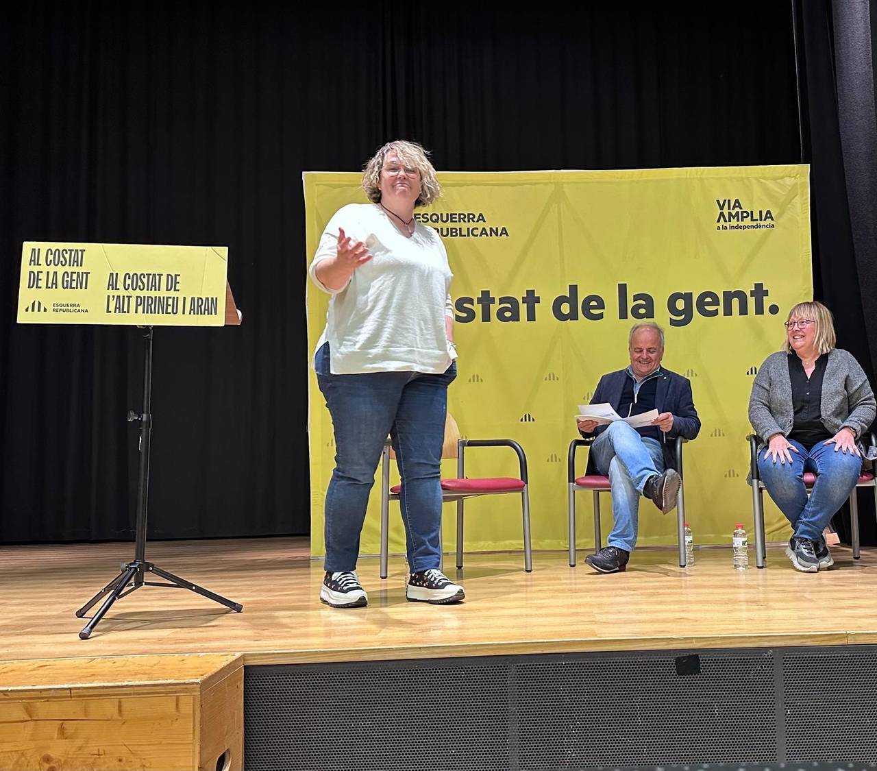 Laia Serra acte electoral Bellver