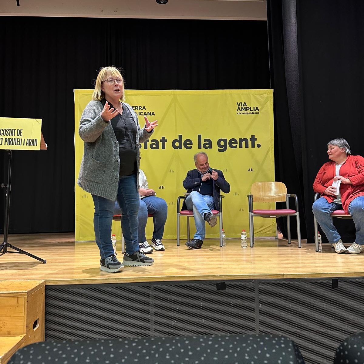 Marian Lamolla acte electoral a Bellver