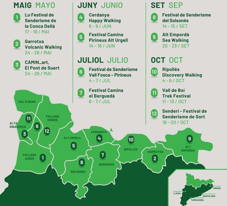 Festivals de Senderisme dels Pirineus 2024
