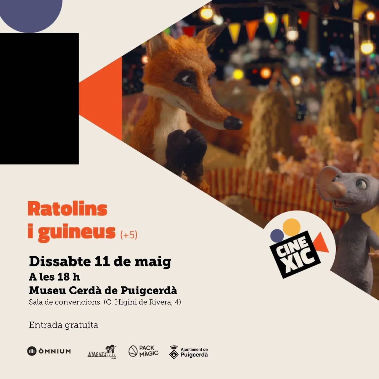 Puigcerda cinema infantil