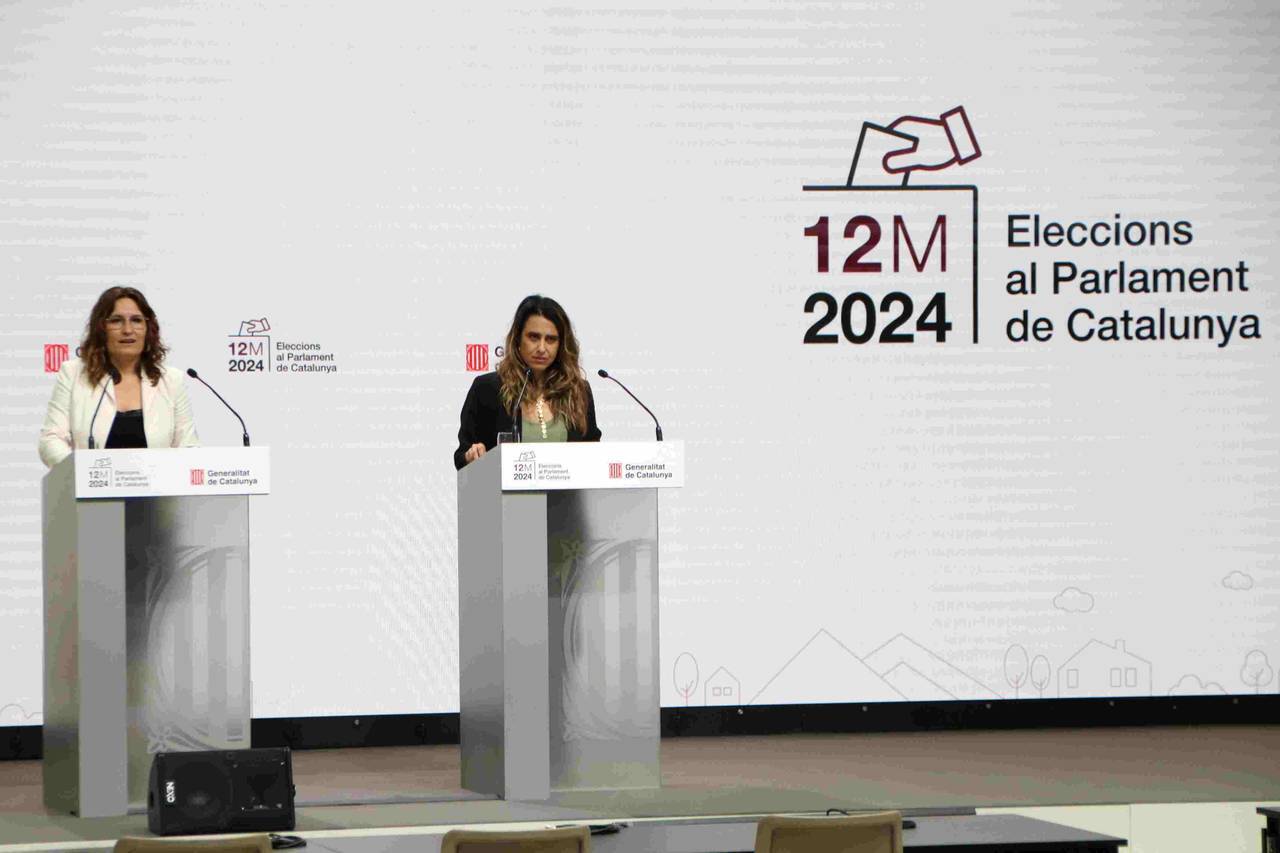 Eleccions 12M Roda de premsa
