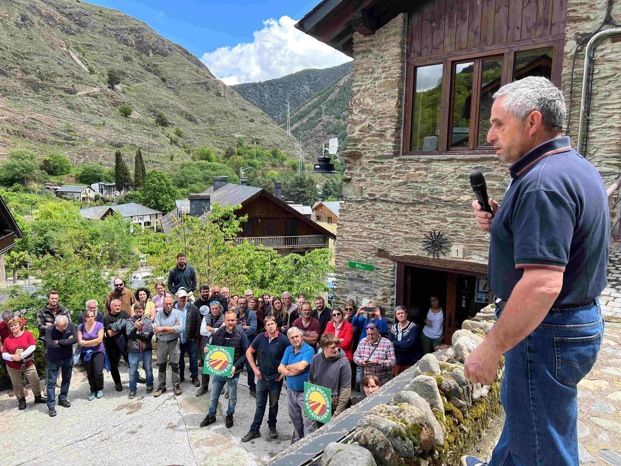 Ossos manifestació ramaders Llavorsí 2