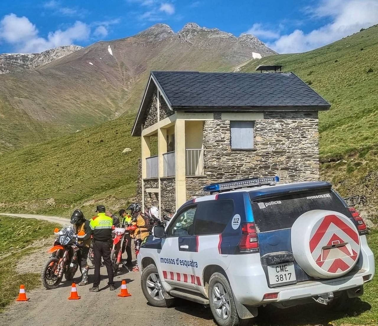 Mossos denuncien empresa motos Aigüestortes 2