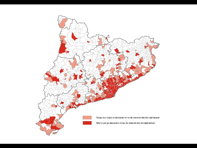 Mapa lloguer tensionat