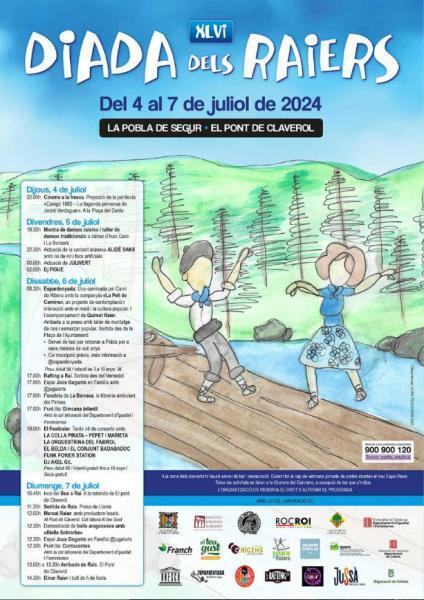 Raiers la Pobla 2024 cartell