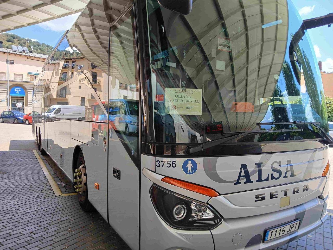 Bus Oliana - la Seu