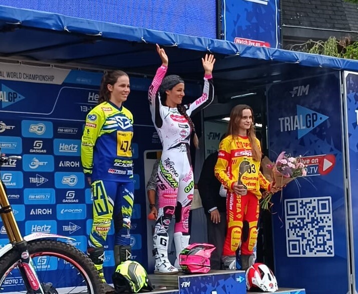 Laia Pi podi al Campionat del Món de trial Bèlgica