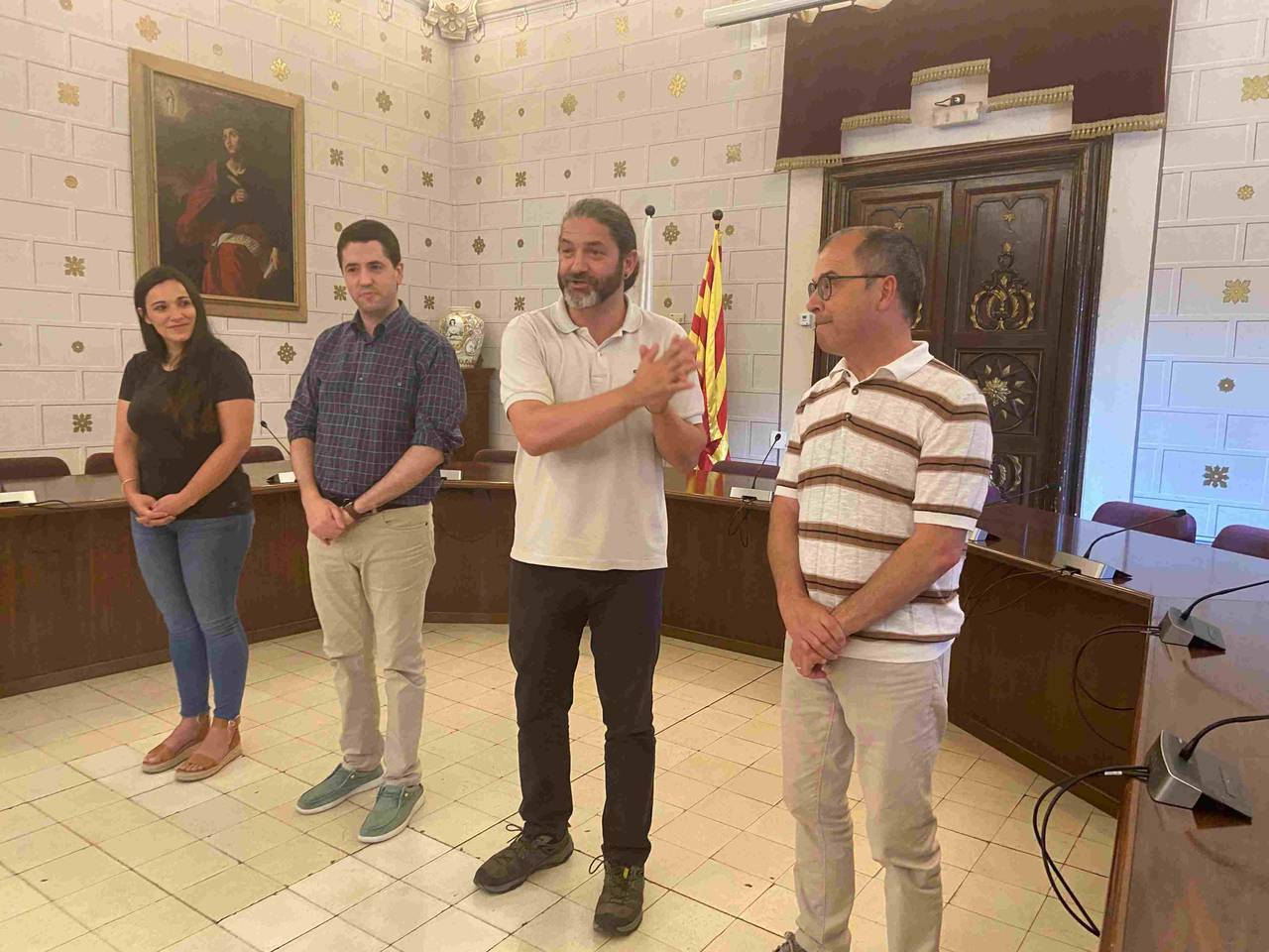 Benvinguda infants sahrauís a l'Ajuntament de la Seu 3