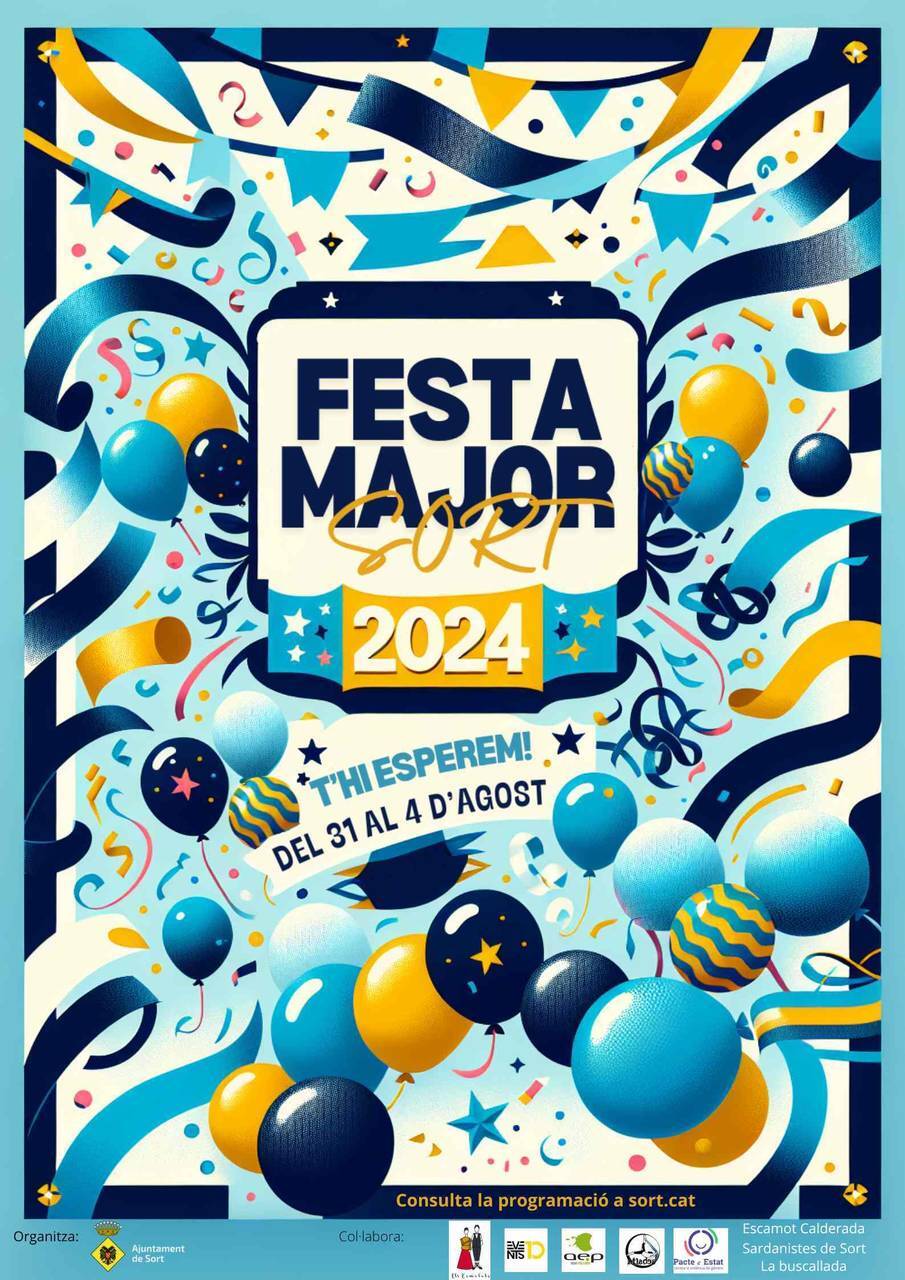 sort festa major 2024 cartell