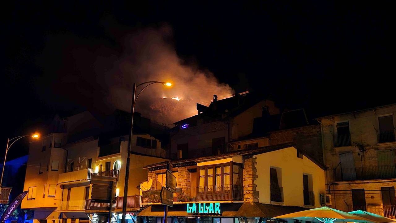 Incendi forestal Sort 2