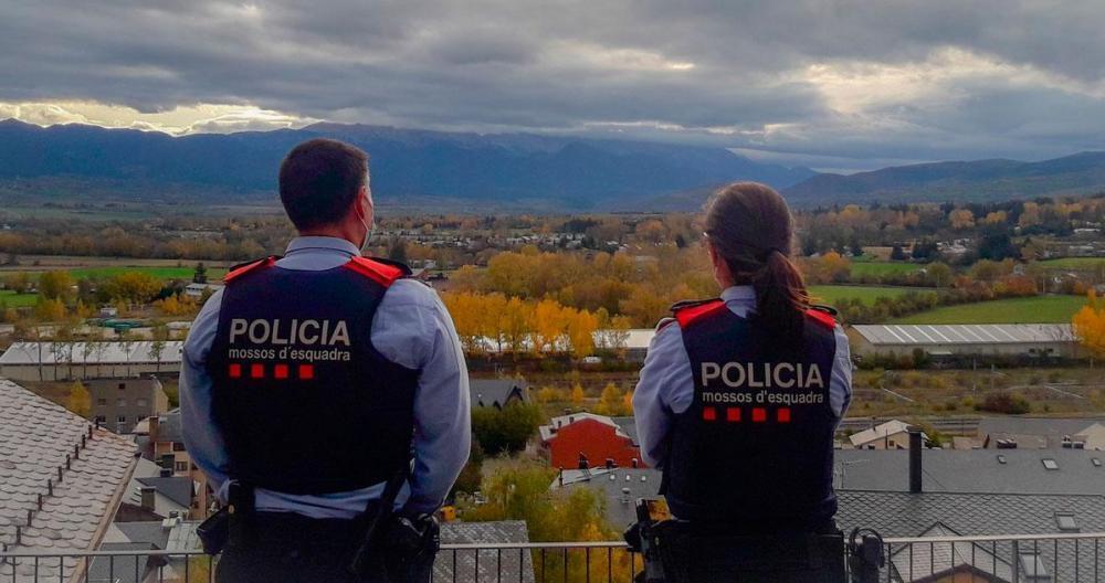 Mossos a Puigcerdà