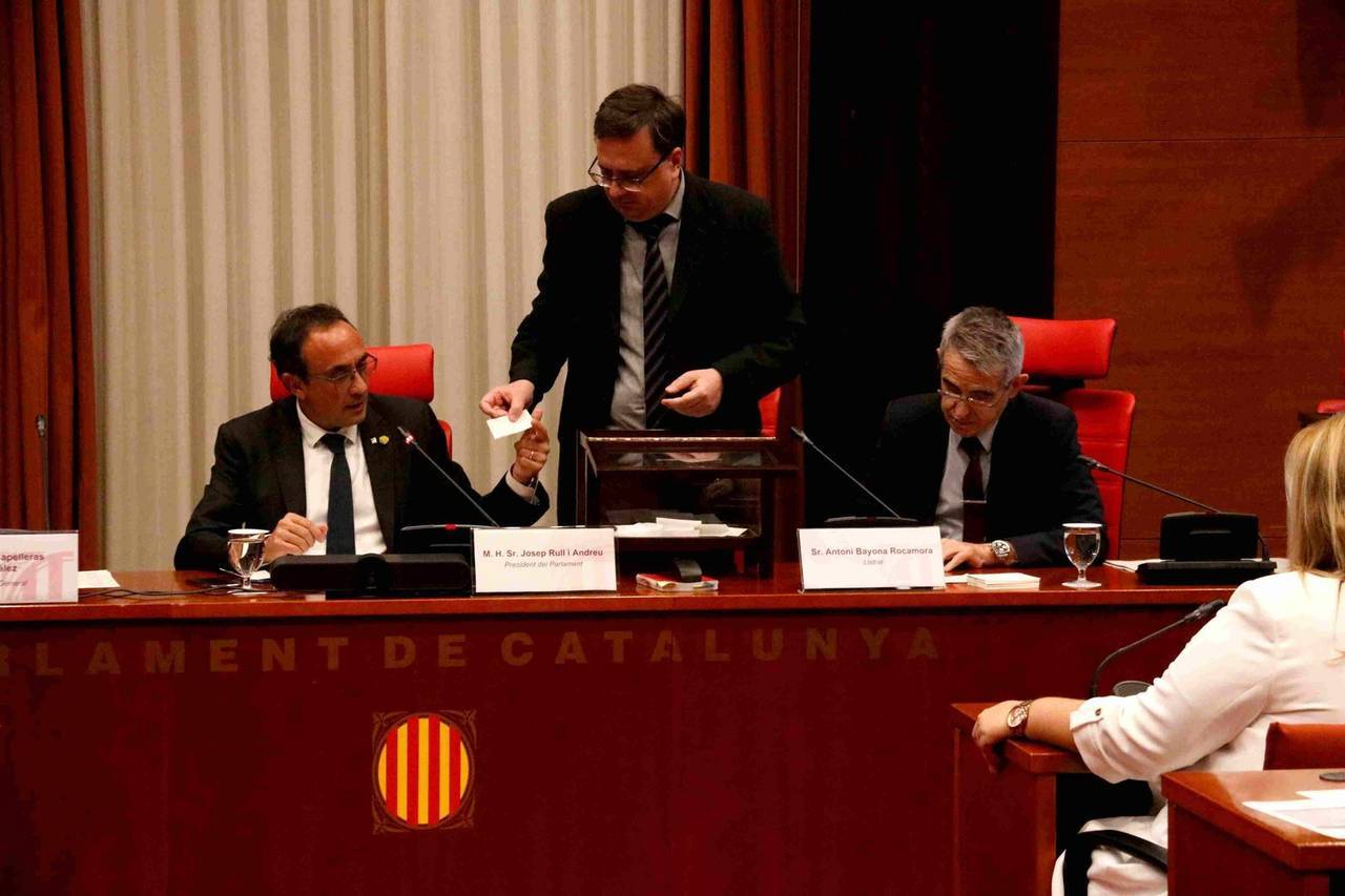 Constitució comissions parlament
