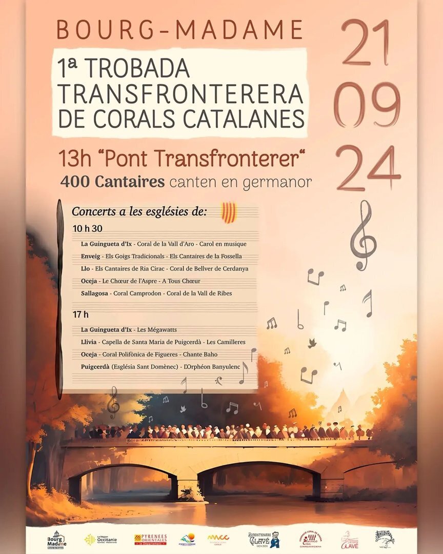 Corals a la Cerdanya cartell