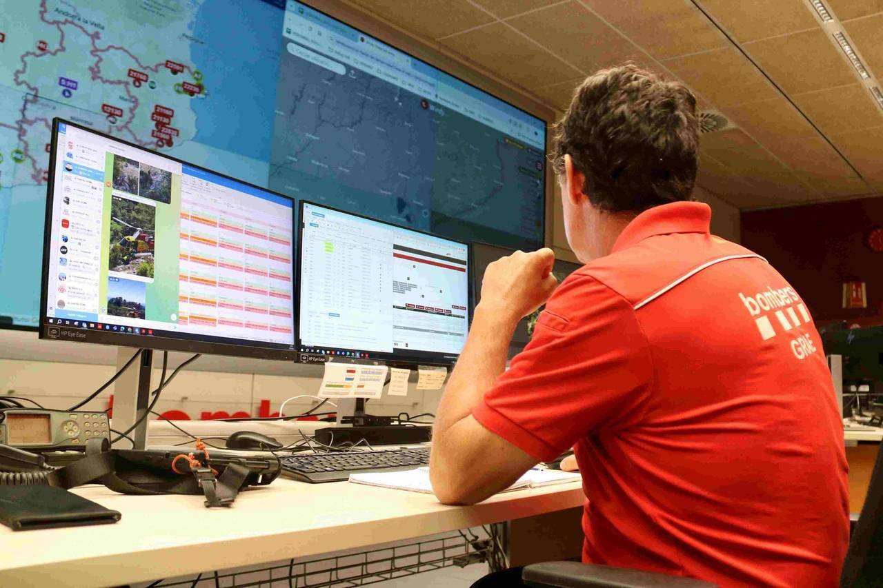 GRAE sala de control