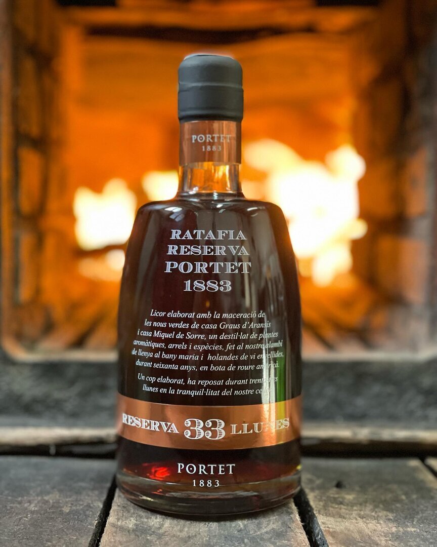 Ratafia reserva Portet 1883 33 llunes
