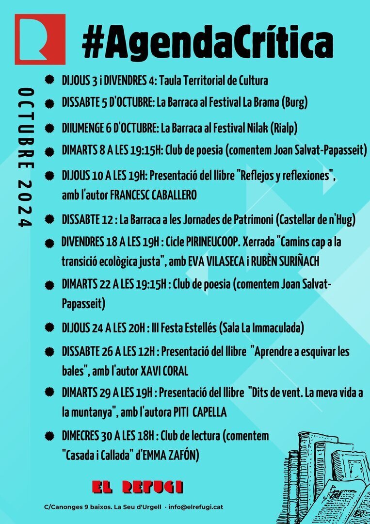 agenda crítica octubre