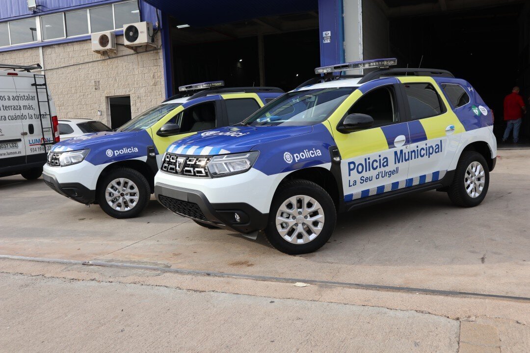 Policia Municipal la Seu cotxes