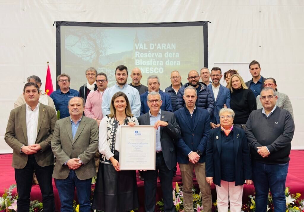 certificat Oficiau dera Val d’Aran com a Resèrva dera Biosfèra 2