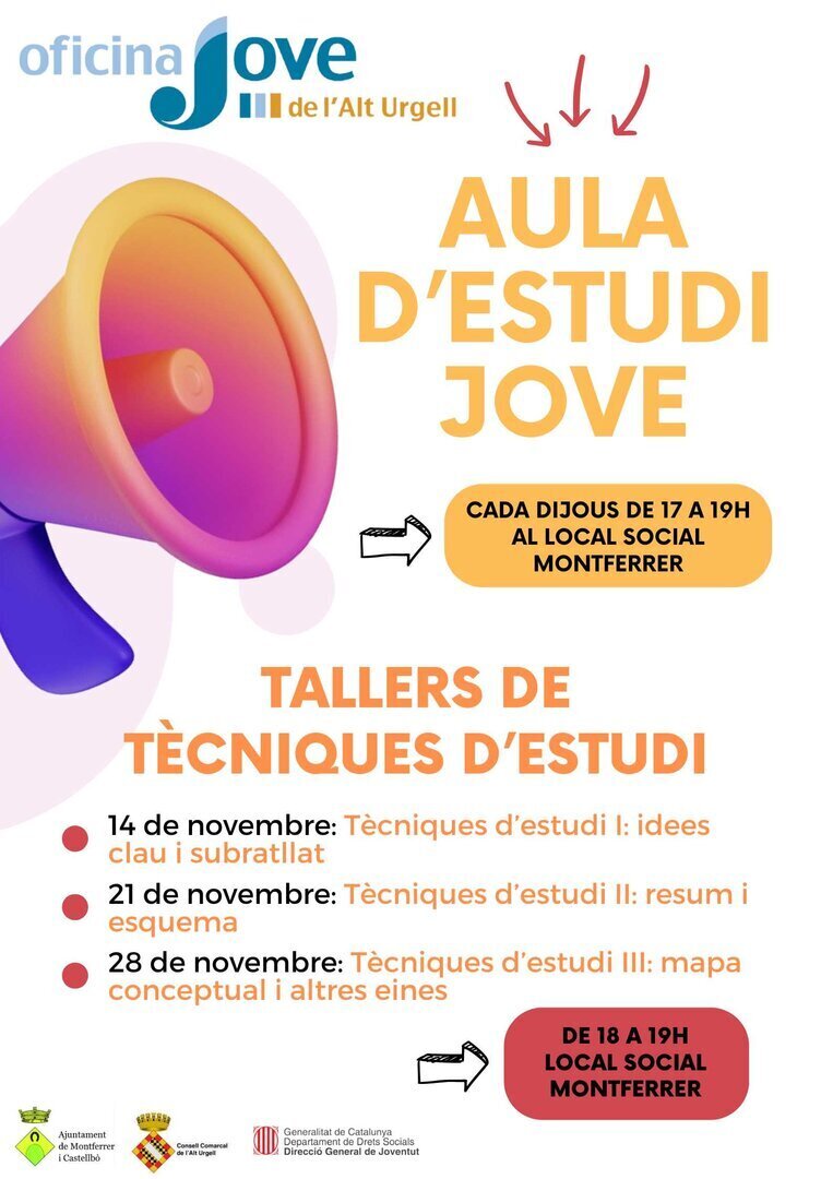 Cartell Tècniques Estudi Montferrer
