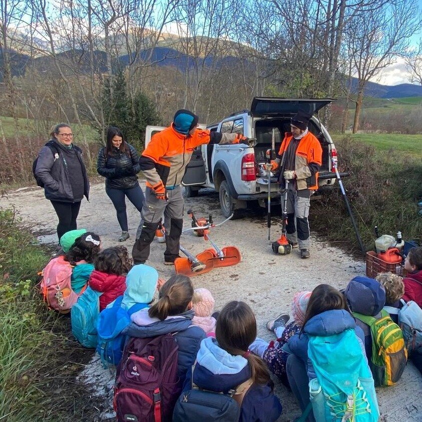 Brigada forestal Cerdanya Escola Ridolaina 1