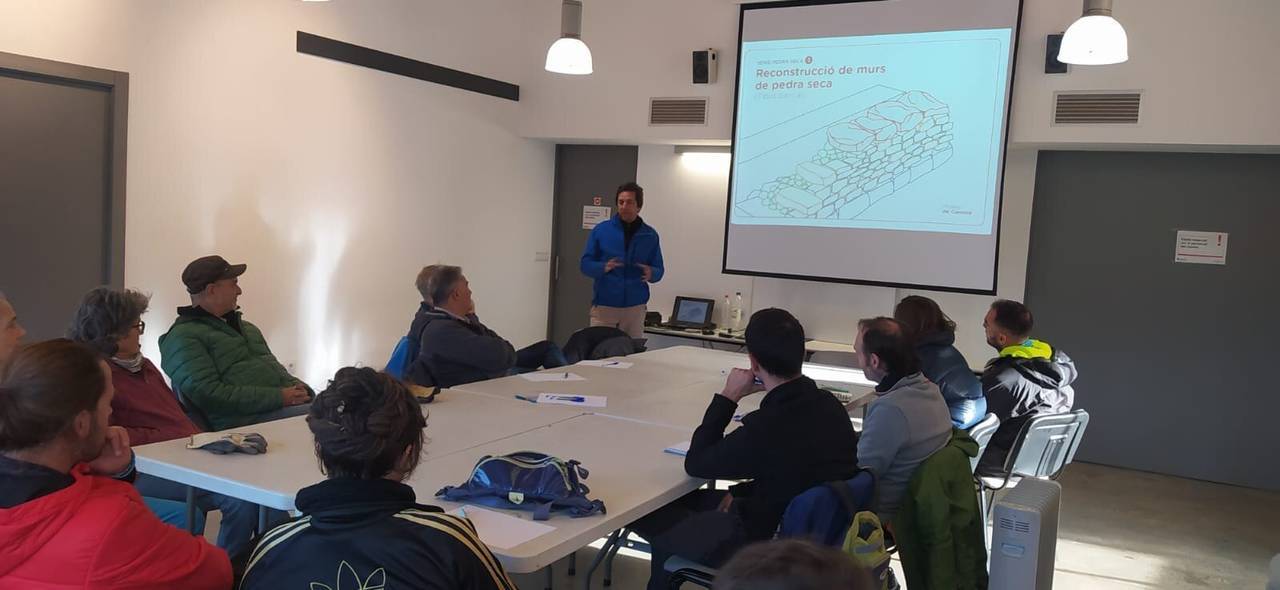 Pedra seca Tuixent Museu de Camins 2
