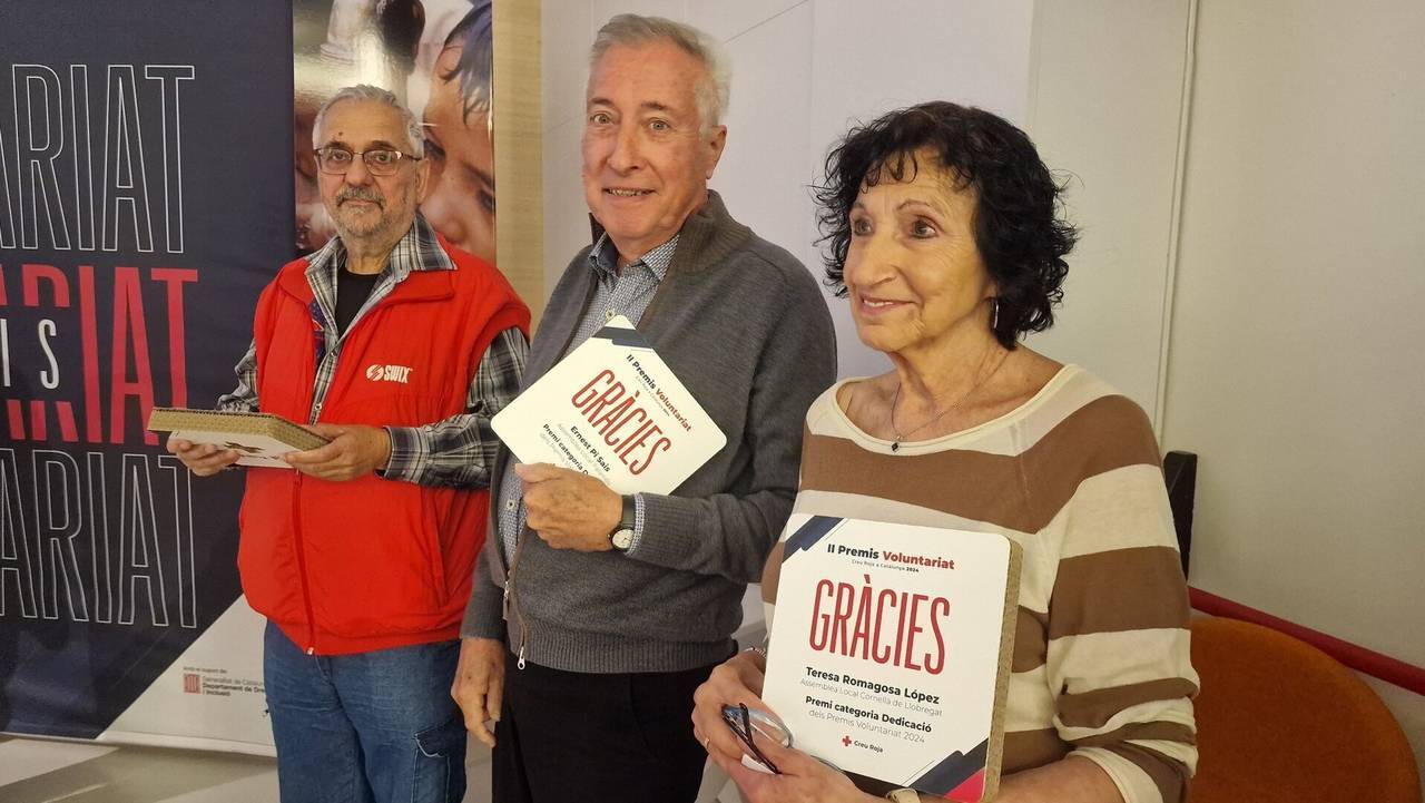 Ramon Escuder premi voluntariat Creu Roja 2