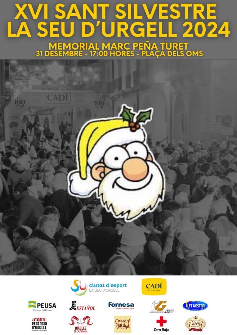 Cartell Sant Silvestre 2024         