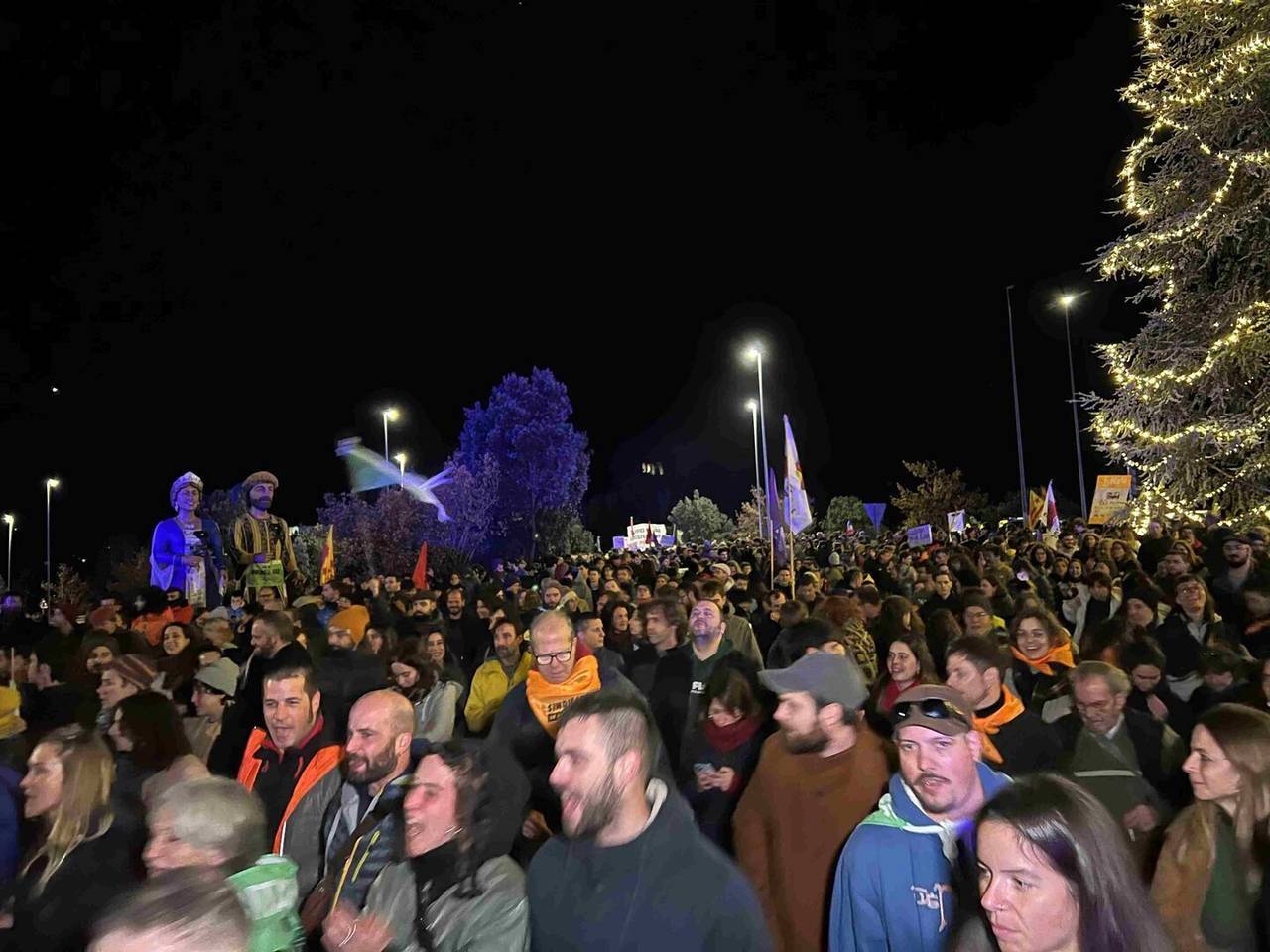 Manifestació habittatge la Seu 3