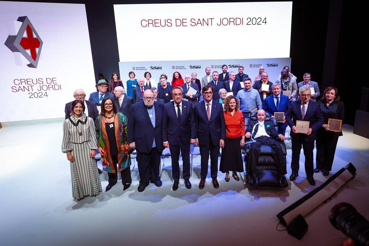 Creus de Sant Jordi 2024 foto de família