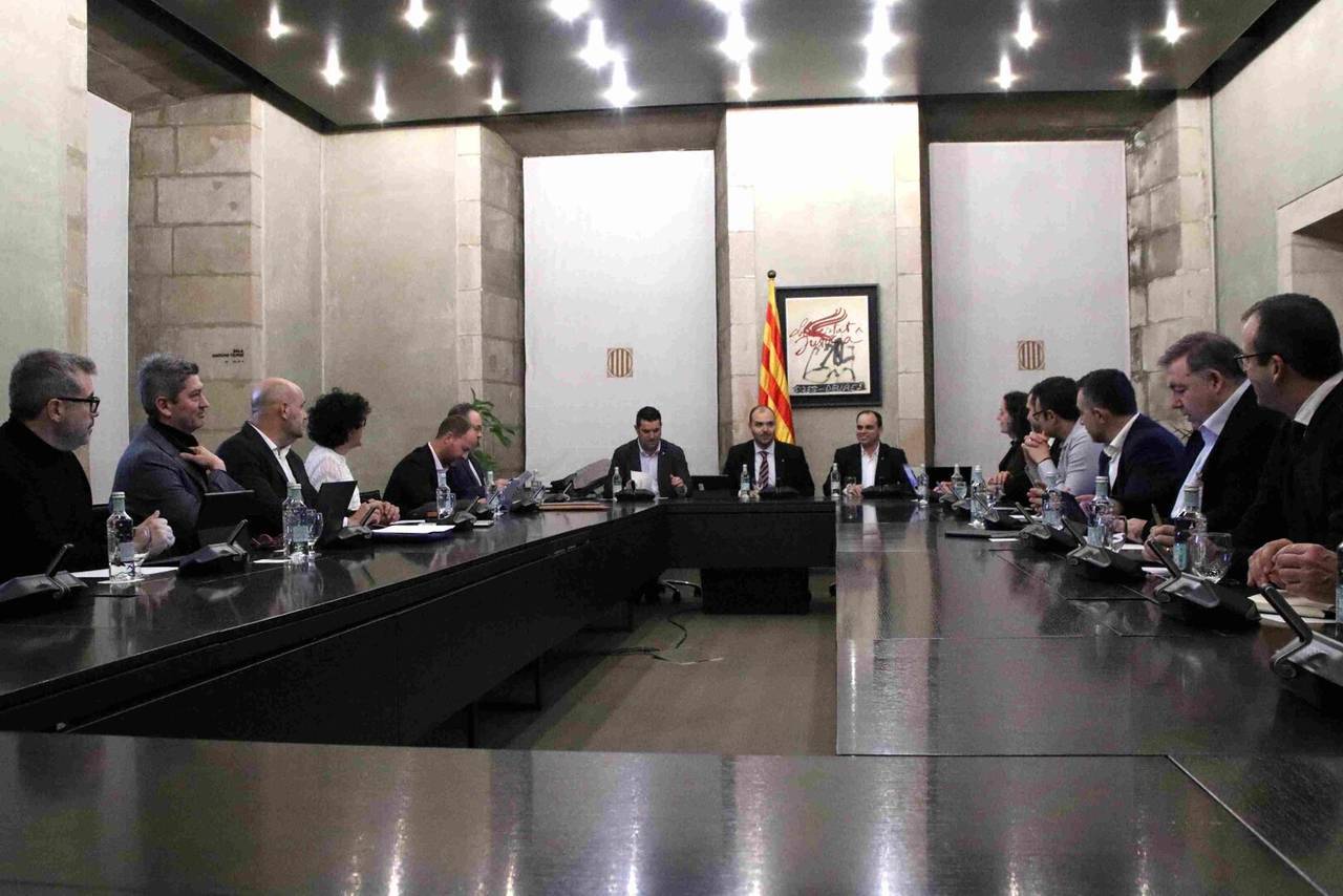 Reunió Govern telefonia