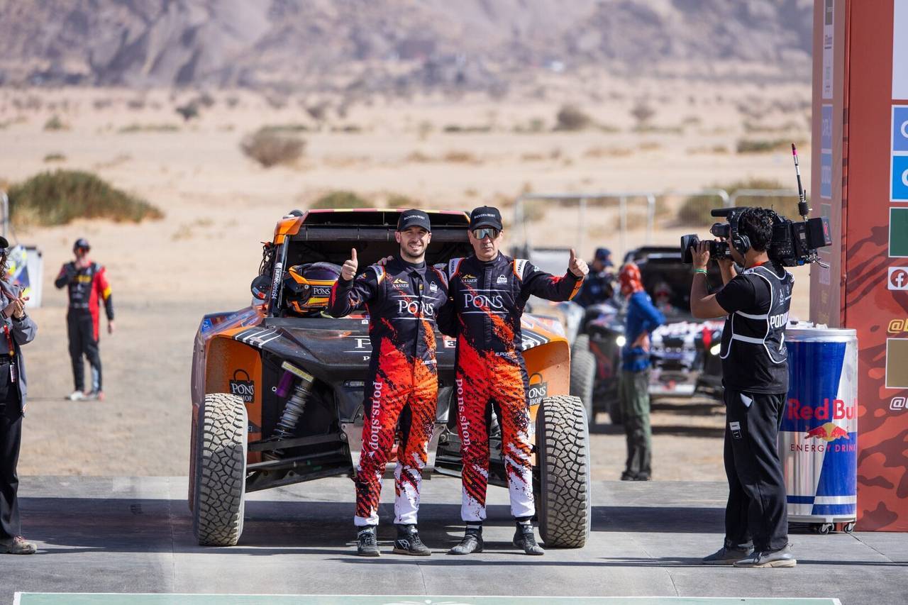 Jaume Betriu abandona el Dakar 3