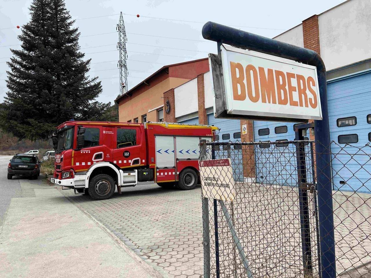 Bombers parc de la Pobla de Segur 2