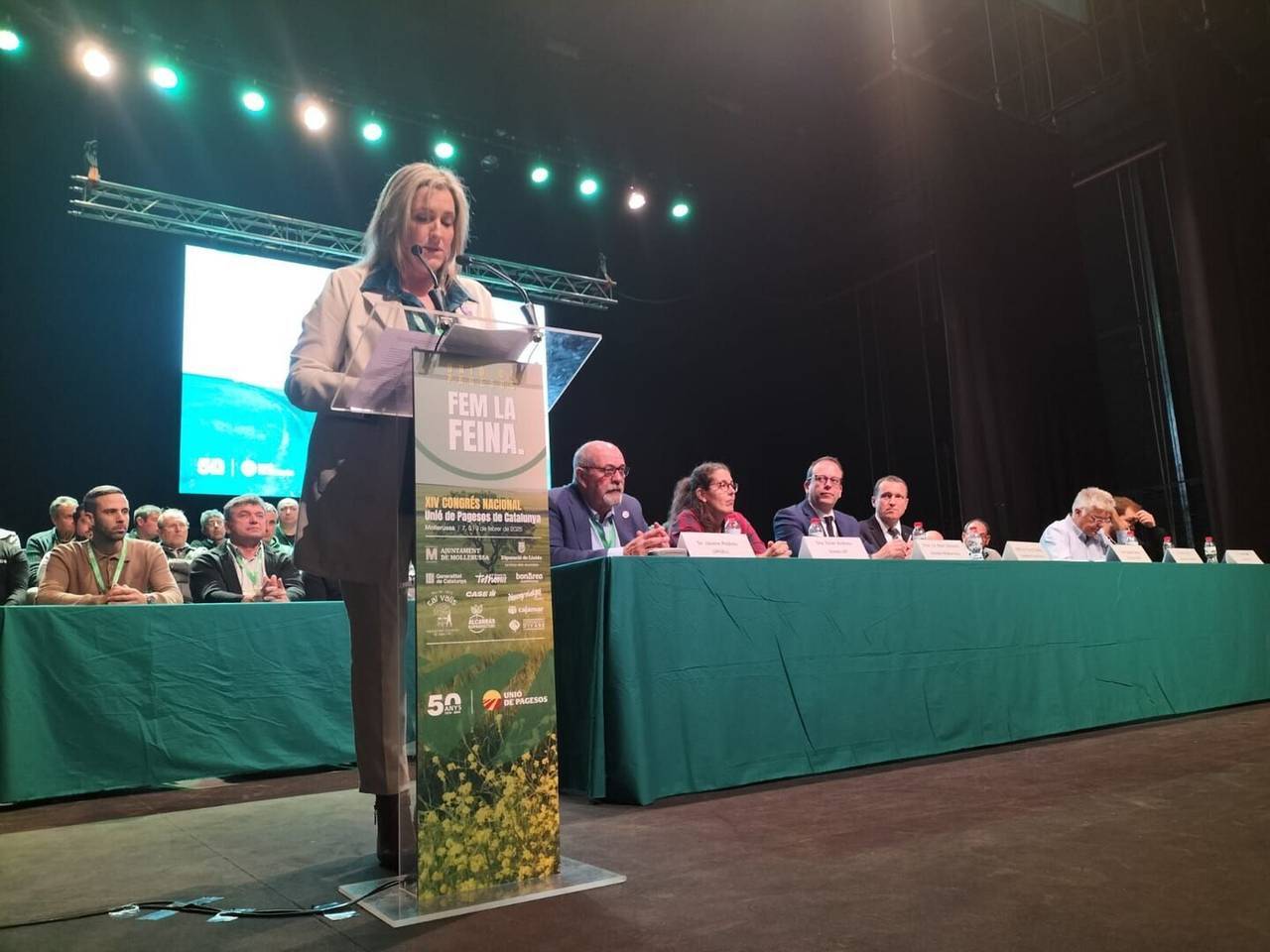 Raquel Serrat Unió de Pagesos congrés