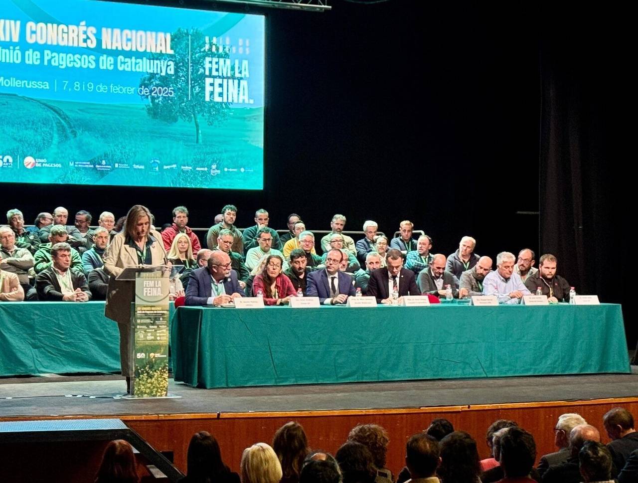 Raquel Serrat Unió de Pagesos congrés 2