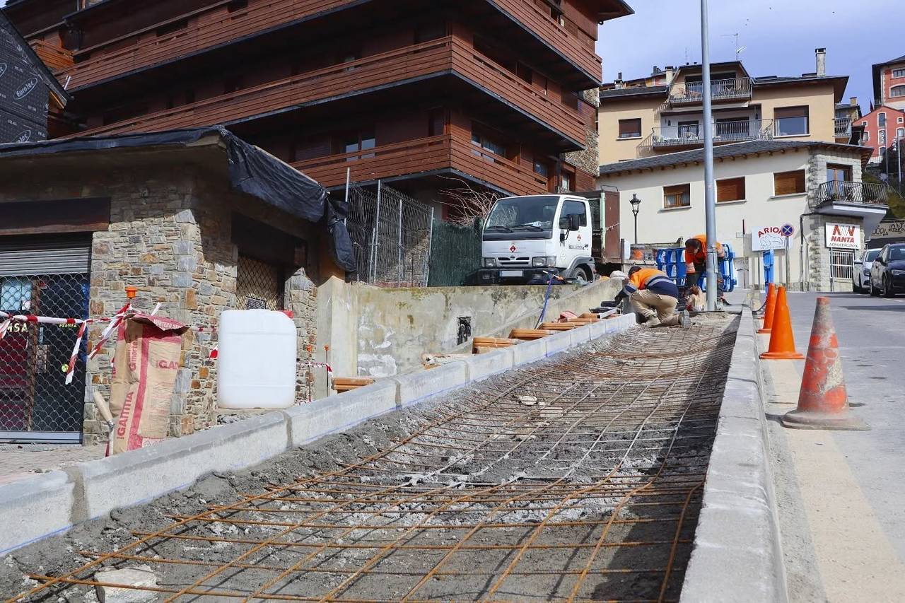Puigcerdà obres carrer Pendís 1