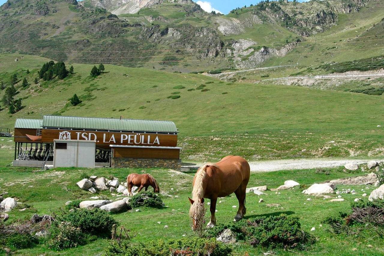 Telecadira de la Peülla a Baqueira Beret