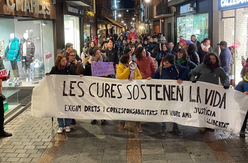 Manifestació 8M Puigcerdà