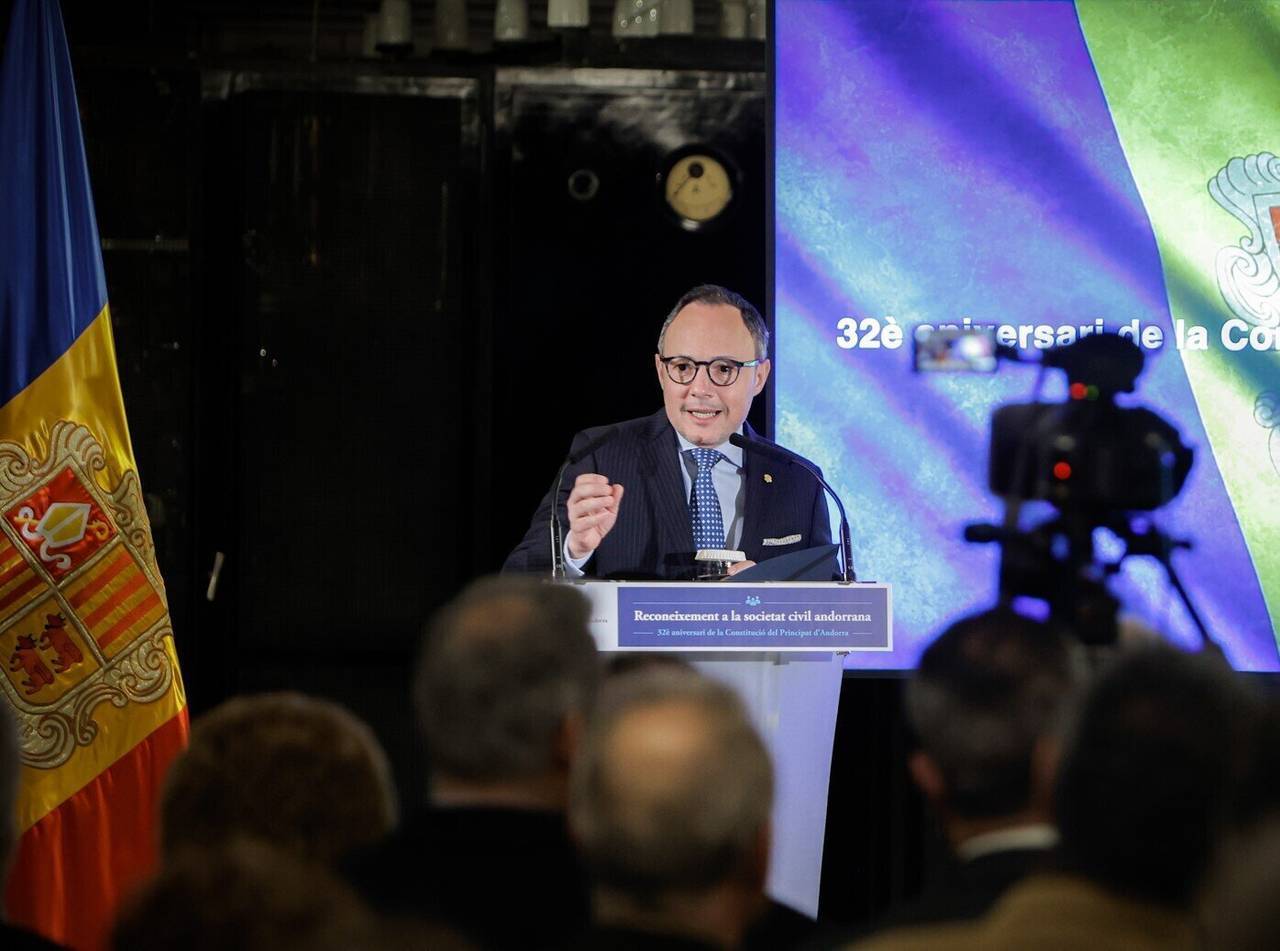 Acte amb motiu del 32è aniversari de la Constitució adreçat a la Societat Civil.Foto:SFGA/CEsteve