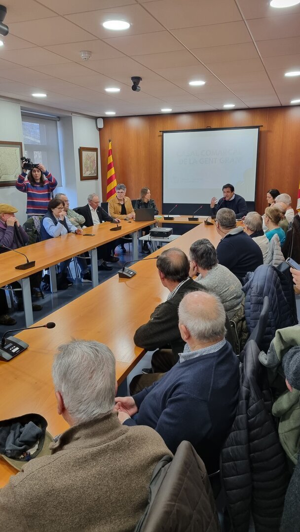Presentació projecte Casal Comarcal Gent Gran 1