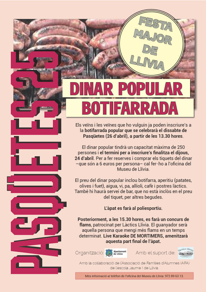 Botifarrada Llívia
