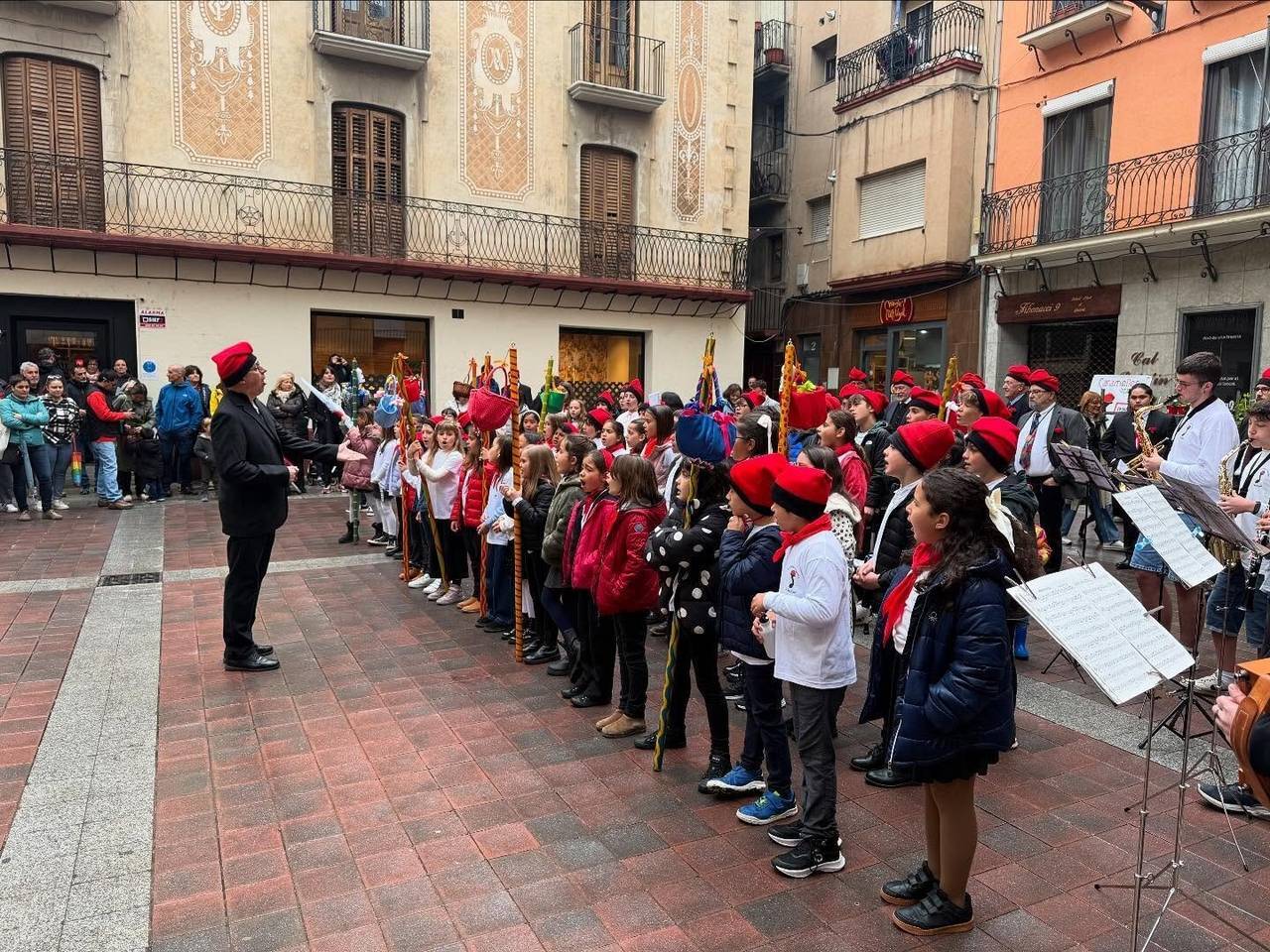 Caramelles infantils plaça Patalin