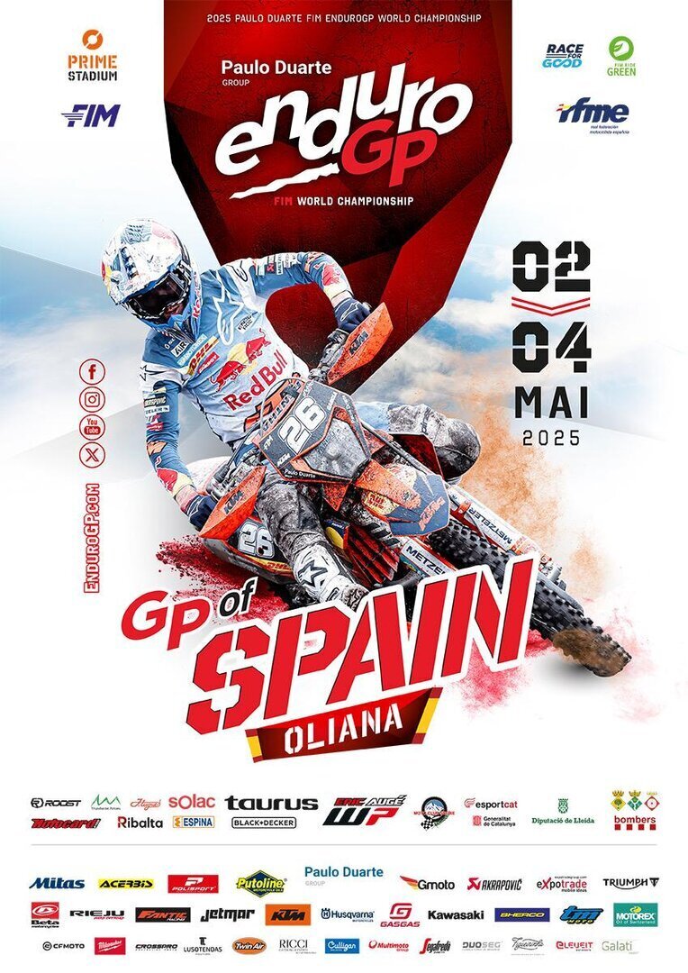 Cartell Mundial Enduro Oliana