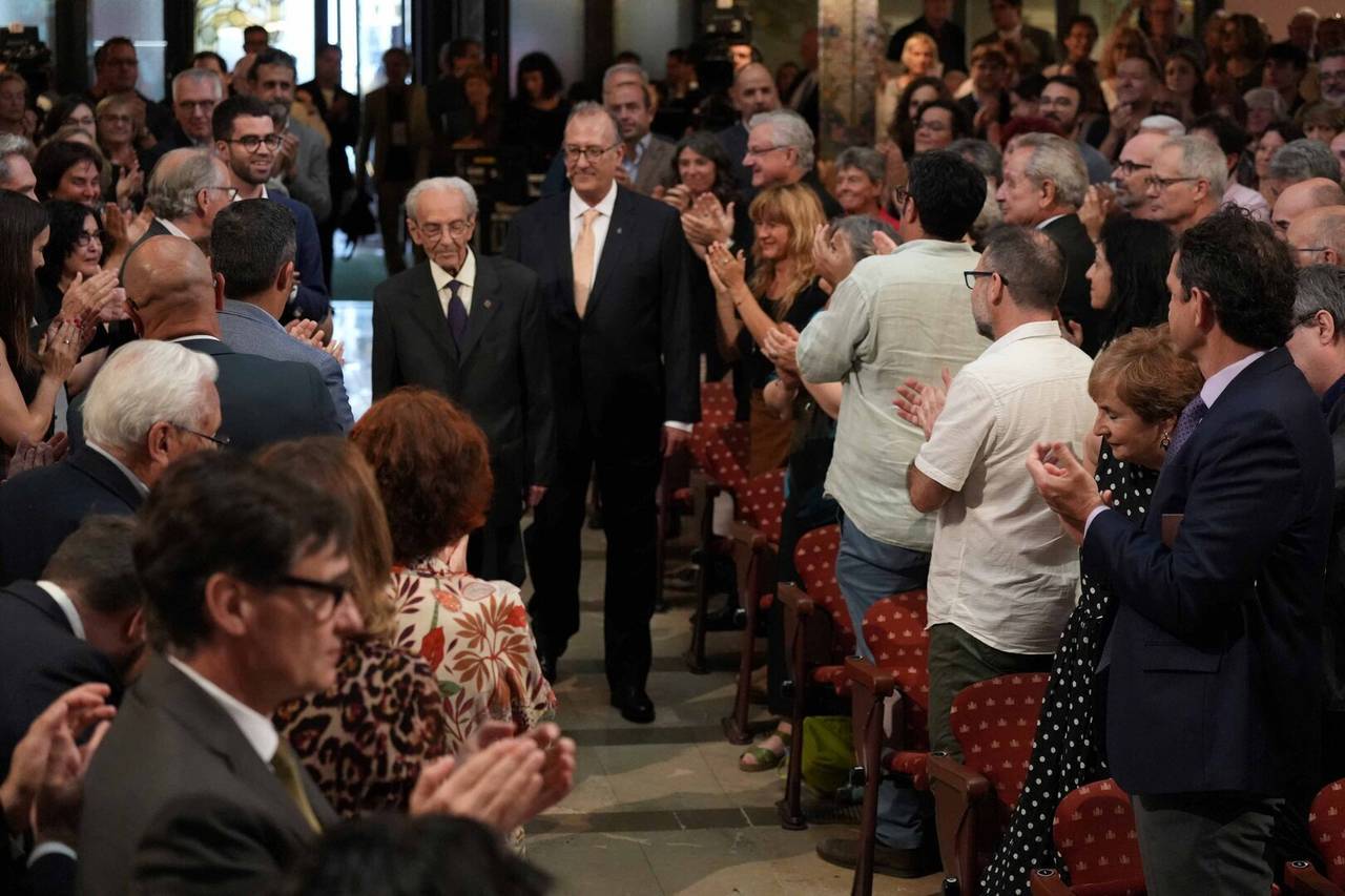 Pere Lluís Font acte lliurament Premi Honor 2